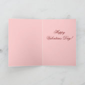 Carte Jour Valentines vintage (Intérieur)