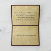 Carte Jour vintage de Mother´s (Intérieur)