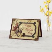 Carte Jour vintage de Mother´s (Fleur jaune)