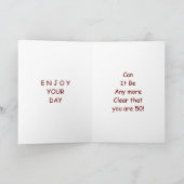 CARTE JOUR YOUR 50TH BIRTHDAY ! (Intérieur)