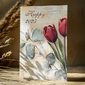 Carte Journal Vintage floral Junk 2025