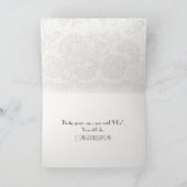 Carte Journal vintage ouvert 30e anniversaire (Intérieur)