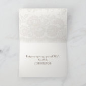 Carte Journal vintage ouvert 47e anniversaire (Intérieur)