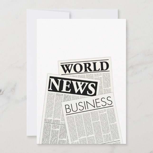 Carte Journaux (Devant)