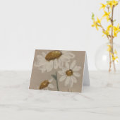 Carte JOURNAUX - vide à l'intérieur (Fleur jaune)