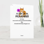 Carte Journée câlin de chaton - 23 mars (Dos)