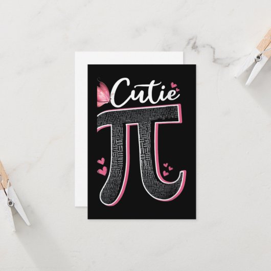 Carte Journée Cutie Pi Pi (Devant/Arrière en situation)