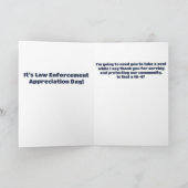 Carte Journée d'appréciation de l'application de la loi (Intérieur)