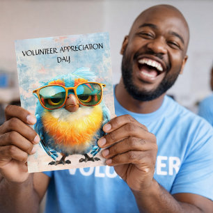 Carte Journée d'appréciation des bénévoles de Quirky Bir