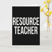 Carte Journée d'appréciation des professeurs ressource p (Fleur jaune)
