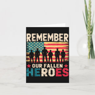 Carte Journee de commemoration des heros tombes au comba