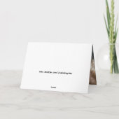 CARTE JOURNÉE DE LA MÈRE AMOUREUX DES CHIENS (Dos)