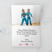 Carte journée de la mère de la broderie afrocentrique av (Intérieur)