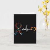 Carte Journée de sensibilisation à tous les cancers Batt (Fleur jaune)