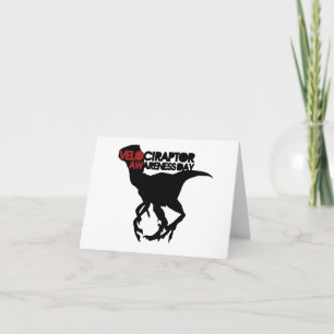 Carte Journée de sensibilisation au Velociraper