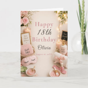 Carte Journée de spa d'anniversaire