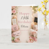 Carte Journée de spa d'anniversaire (Fleur jaune)