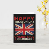 Carte Journée de trahison Coloniens ingrats Juillet 4 Br (Fleur jaune)