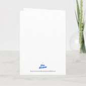 Carte Journée des enseignants (Dos)