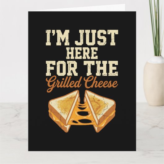 Carte Journée du fromage grillé (Devant)