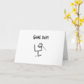 CARTE JOURNÉE DU JEU - SOUHAITS MARIAGES (Fleur jaune)