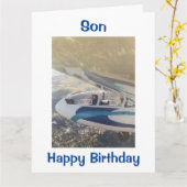 CARTE JOURNÉE ET FAIRE CE QUI VOUS REND HEUREUX FILS (Fleur jaune)