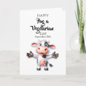 Carte Journée étreinte aux végétariens ! (Devant)
