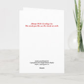 Carte Journée famille (Dos)