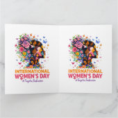 Carte Journée internationale des femmes (Intérieur)