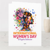 Carte Journée internationale des femmes (Dos)