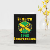 Carte Journée Jamaïque 2023 61e (Fleur jaune)
