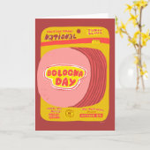 Carte Journée nationale de Bologne 23 octobre (Fleur jaune)