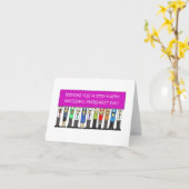 Carte Journée nationale de la Margaret (Fleur jaune)