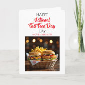 Carte Journée nationale de la restauration rapide | 16 n (Devant)