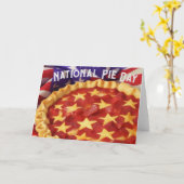 Carte Journée nationale de la tarte (Fleur jaune)