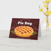 Carte Journée nationale de la tarte (Fleur jaune)