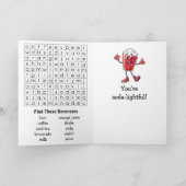 Carte Journée nationale des boissons avec caféine | 19 n (Intérieur)