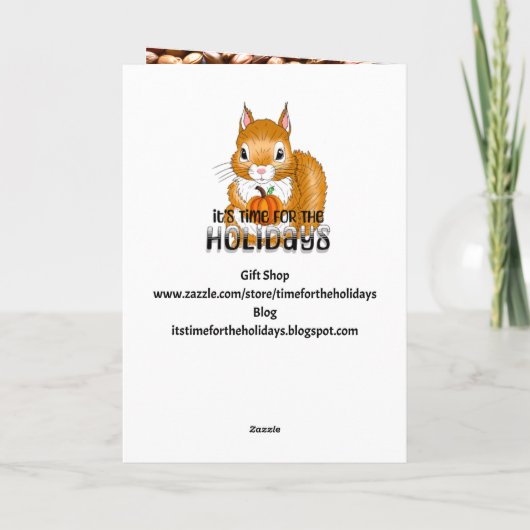 Carte Journée nationale des semences Citrouilles - Premi (Dos)