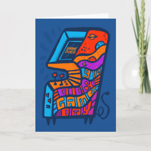 Carte Journée nationale du jeu vidéo 9 septembre