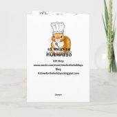 Carte Journée nationale du macchiato | 19 novembre (Dos)