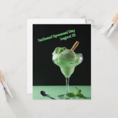 Carte Journée nationale du spumoni (Devant/Arrière en situation)