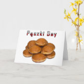 Carte Journée Paczki (Fleur jaune)