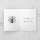 Carte Journée religieuse des mères Vierge Marie Catholiq (Intérieur)