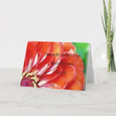 Carte Journée spéciale des mères de tante (Dos)