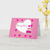 CARTE JOURNÉE SPÉCIALE **FILLE SPÉCIALE** JOLIE ANNIVERS (Fleur jaune)