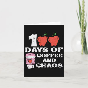 Carte Journées Du Café Et Du Chaos Enseignant Du 100E Jo