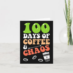 Carte Journées Du Café Et Du Chaos Enseignant Du 100E Jo