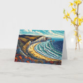 Carte Jours de fin (Fleur jaune)