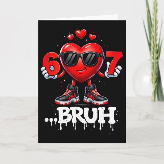 Carte Jours de Saint-Valentin drôles 67 Glace Meme Six S (Devant)