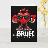 Carte Jours de Saint-Valentin drôles 67 Glace Meme Six S (Fleur jaune)
